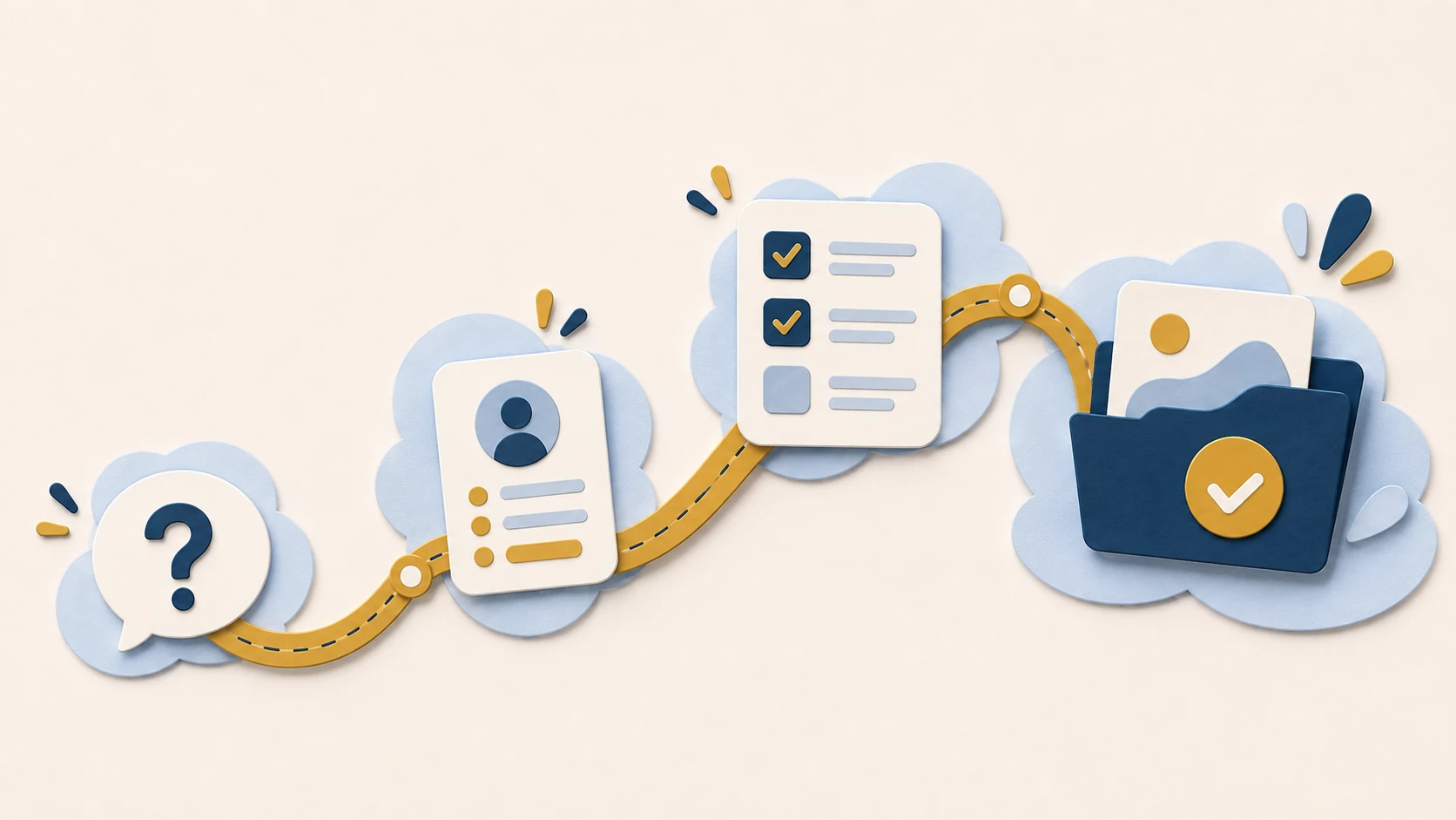 Client service shown as a connected operating system